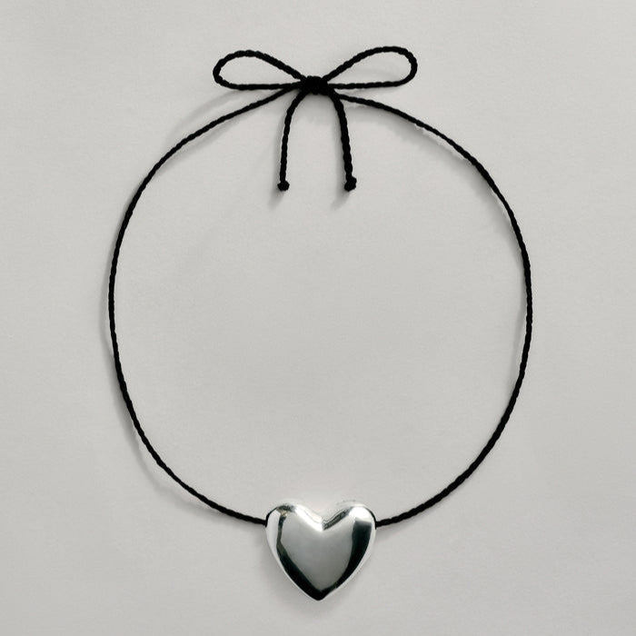 Annika Inez Heart Necklace | Silver Necklace & Gold Necklace – Heart Pendant necklace NZ