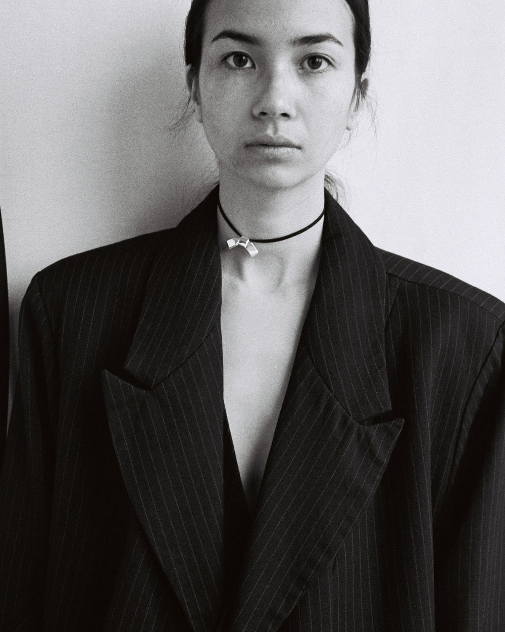 Annika Inez Cravat Necklace – Sculptural Silver Knot Necklace