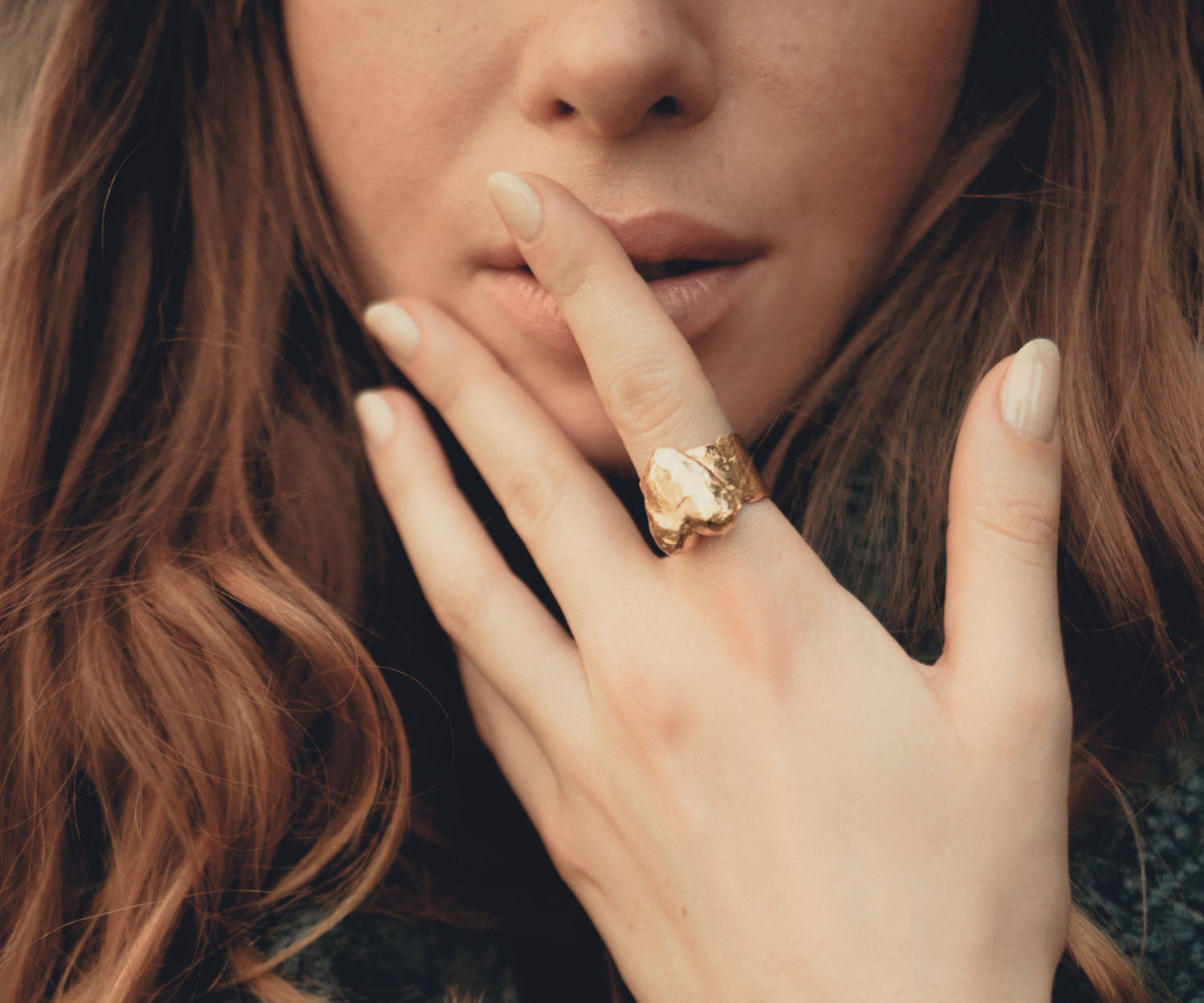 Elise Tsikis - Egra Heart Adjustable Ring
