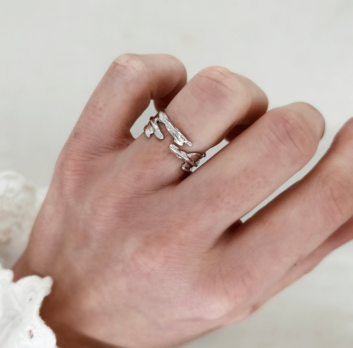 Elise Tsikis Kota Adjustable Ring | Handmade Gold Ring