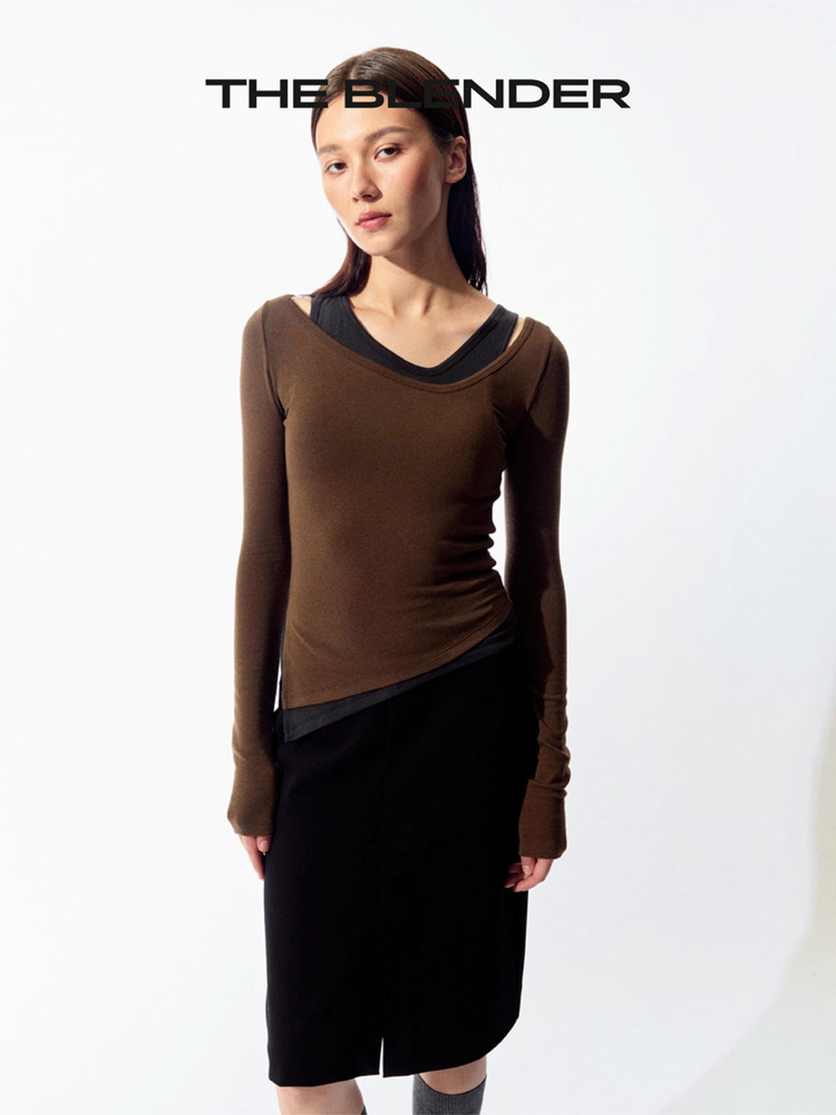 The Blender - Slim-fit Asymmetrical Vest