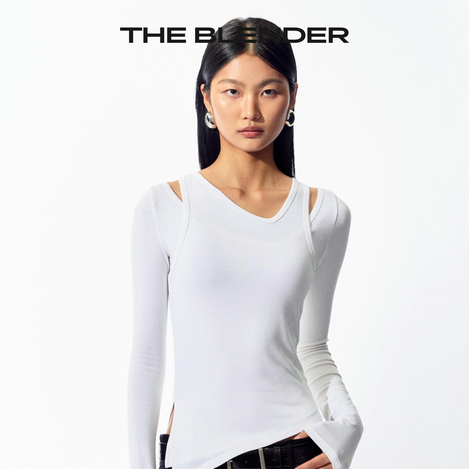 The Blender - Slim-fit Asymmetrical Vest