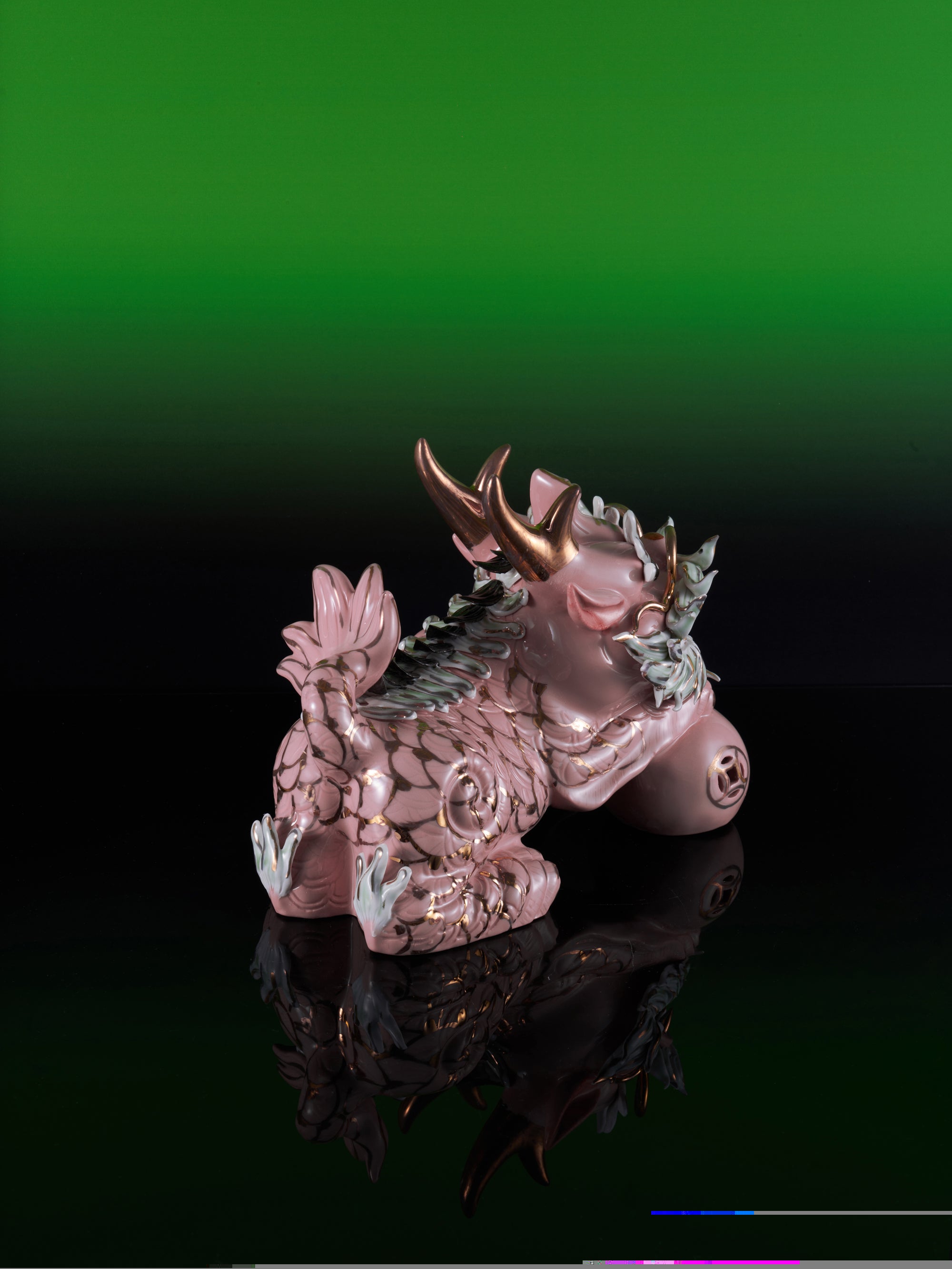 XI XING LE - Auspicious Kirin Figurine