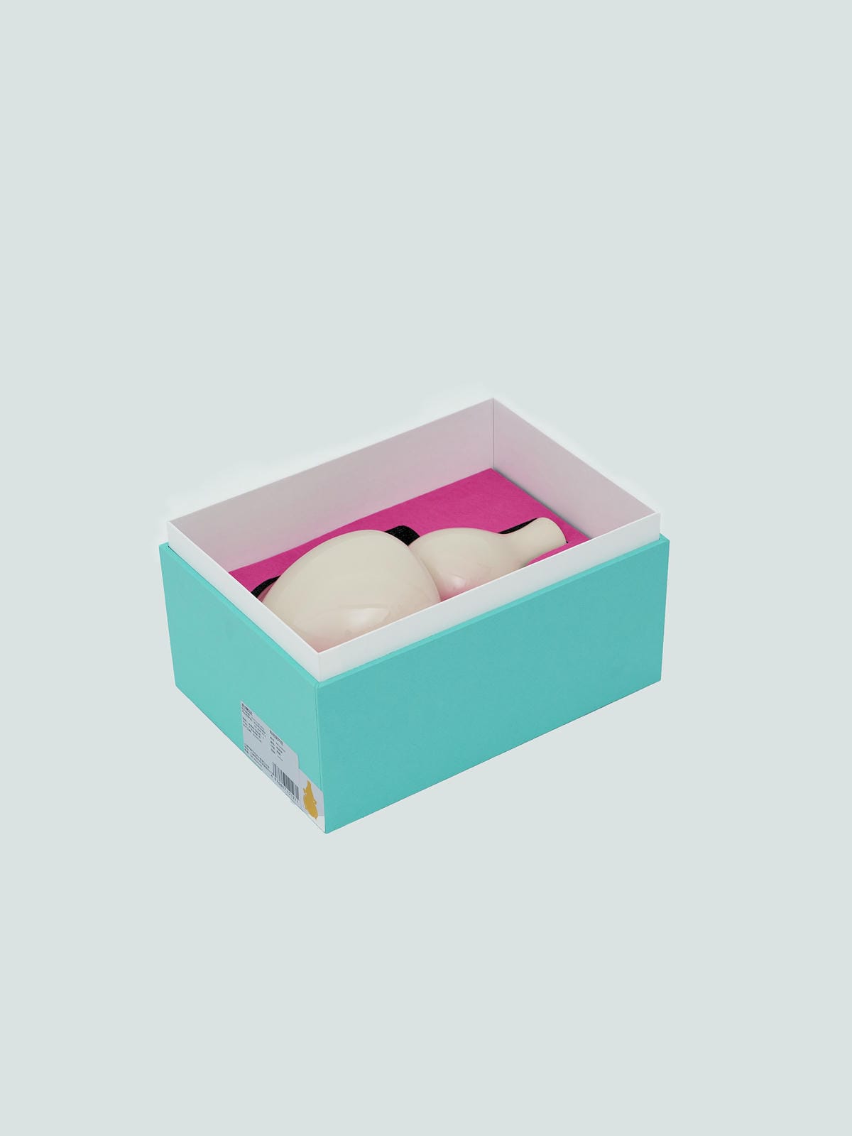 XI XING LE - Jade like Pink Gradient Hulu Vase