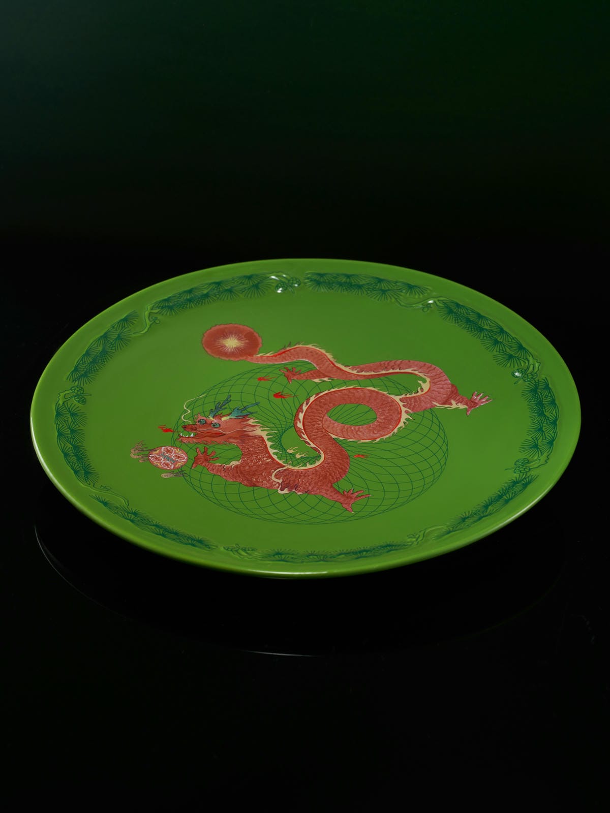 XI XING LE - Long Ma plate set