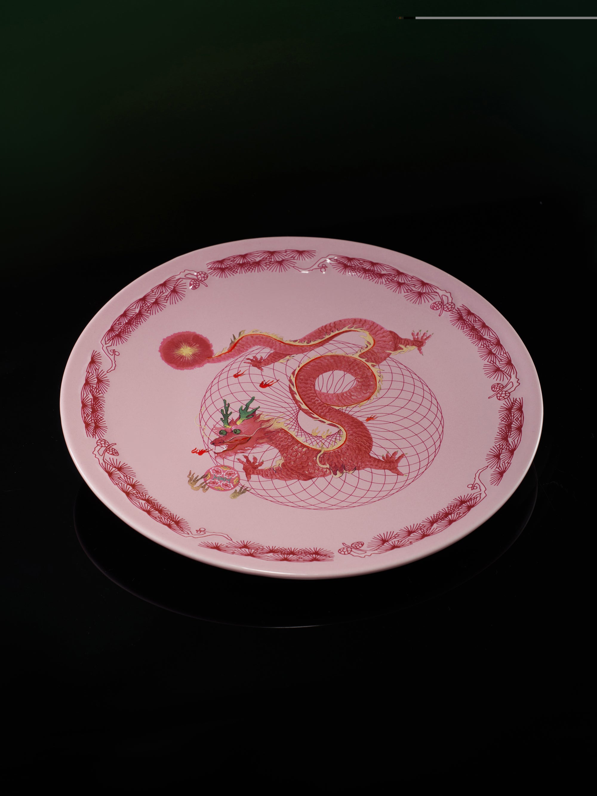 XI XING LE - Long Ma plate set
