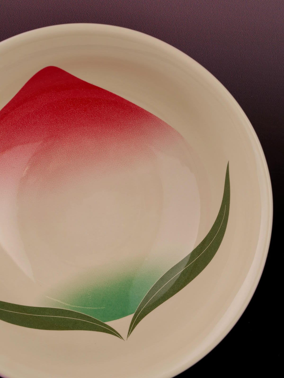 XI XING LE - Longevity Peach Pedestal Bowl