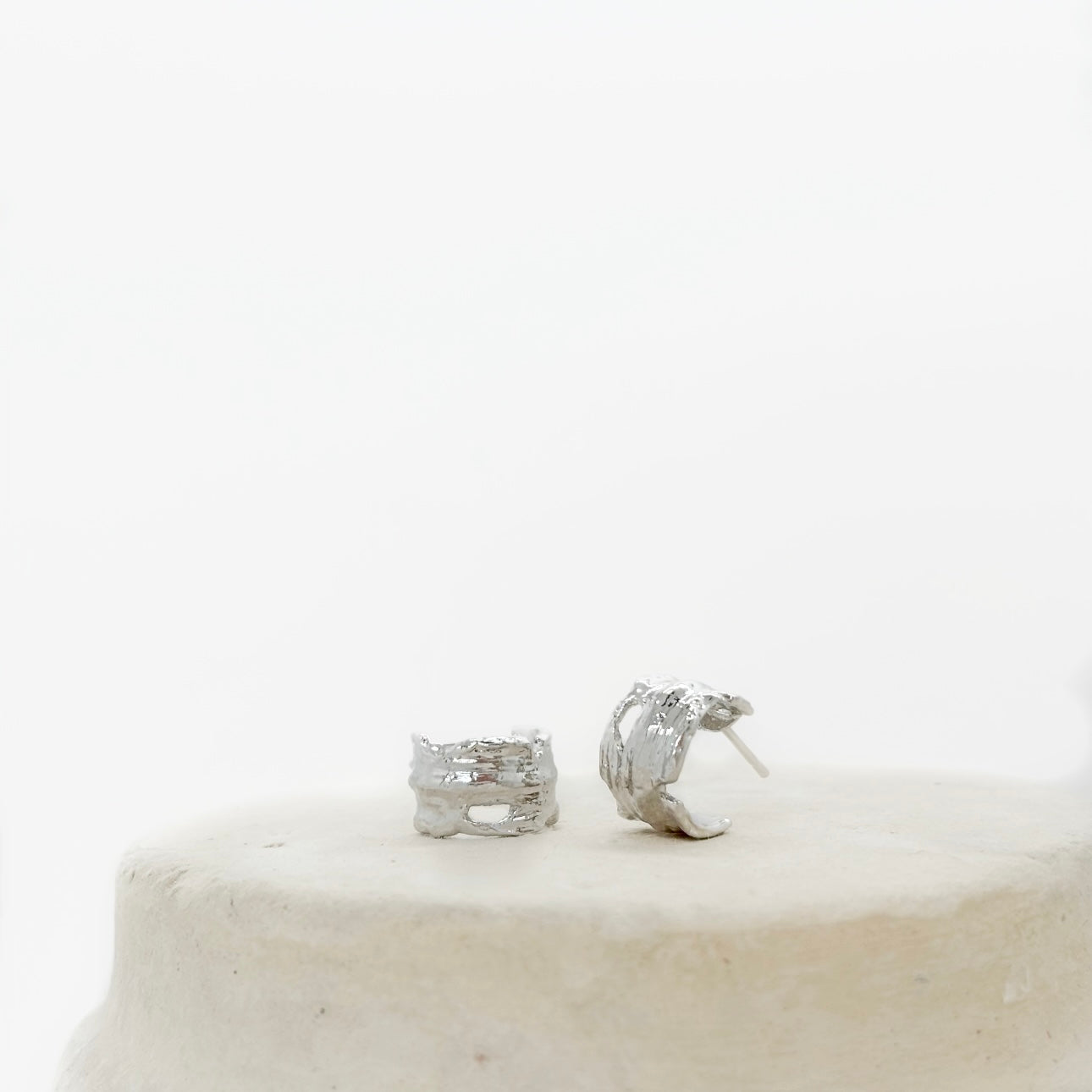 Elise Tsikis Chennai Earrings – Small | Handcrafted Gold Earrings