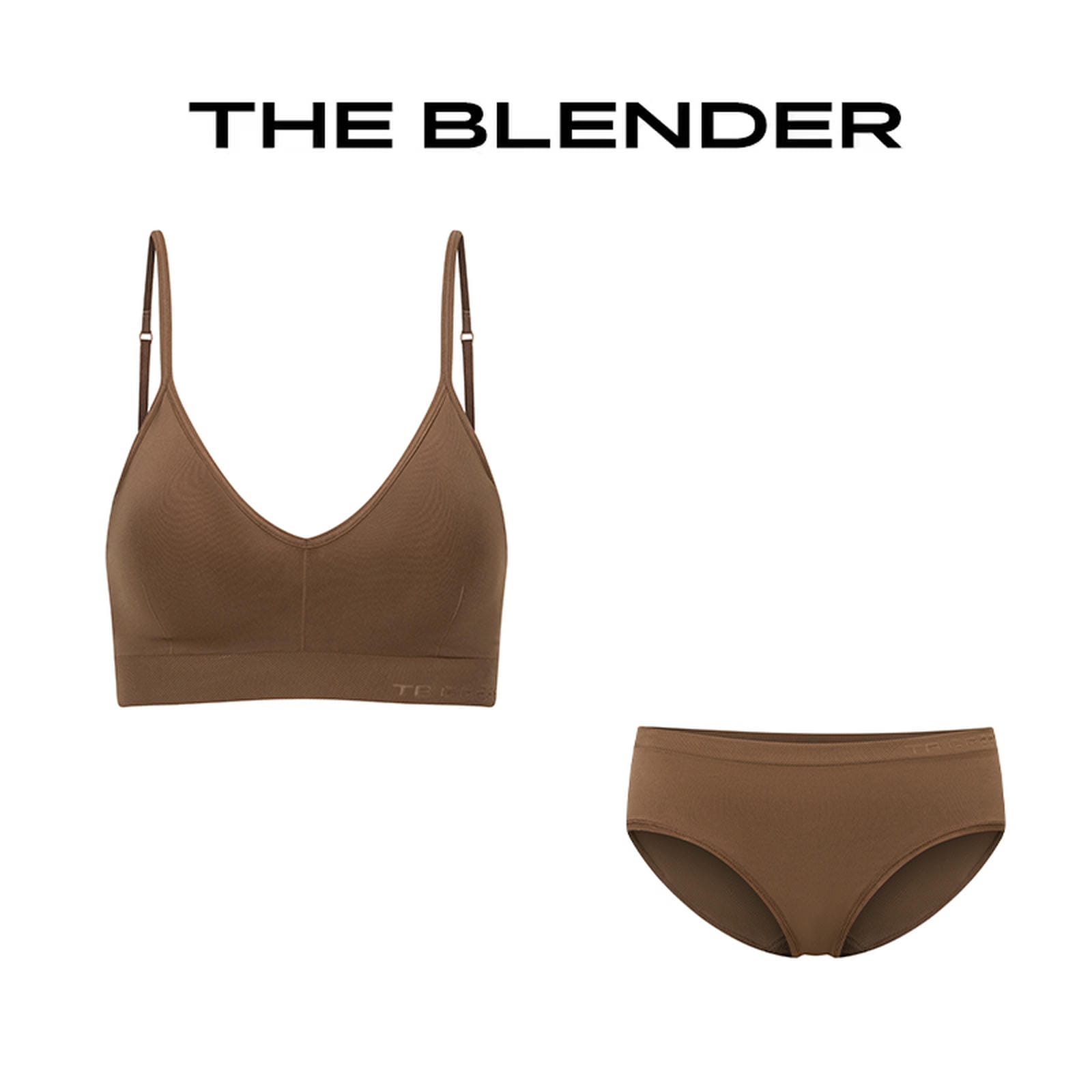 The Blender - Triangle Cup Vest-style Bra