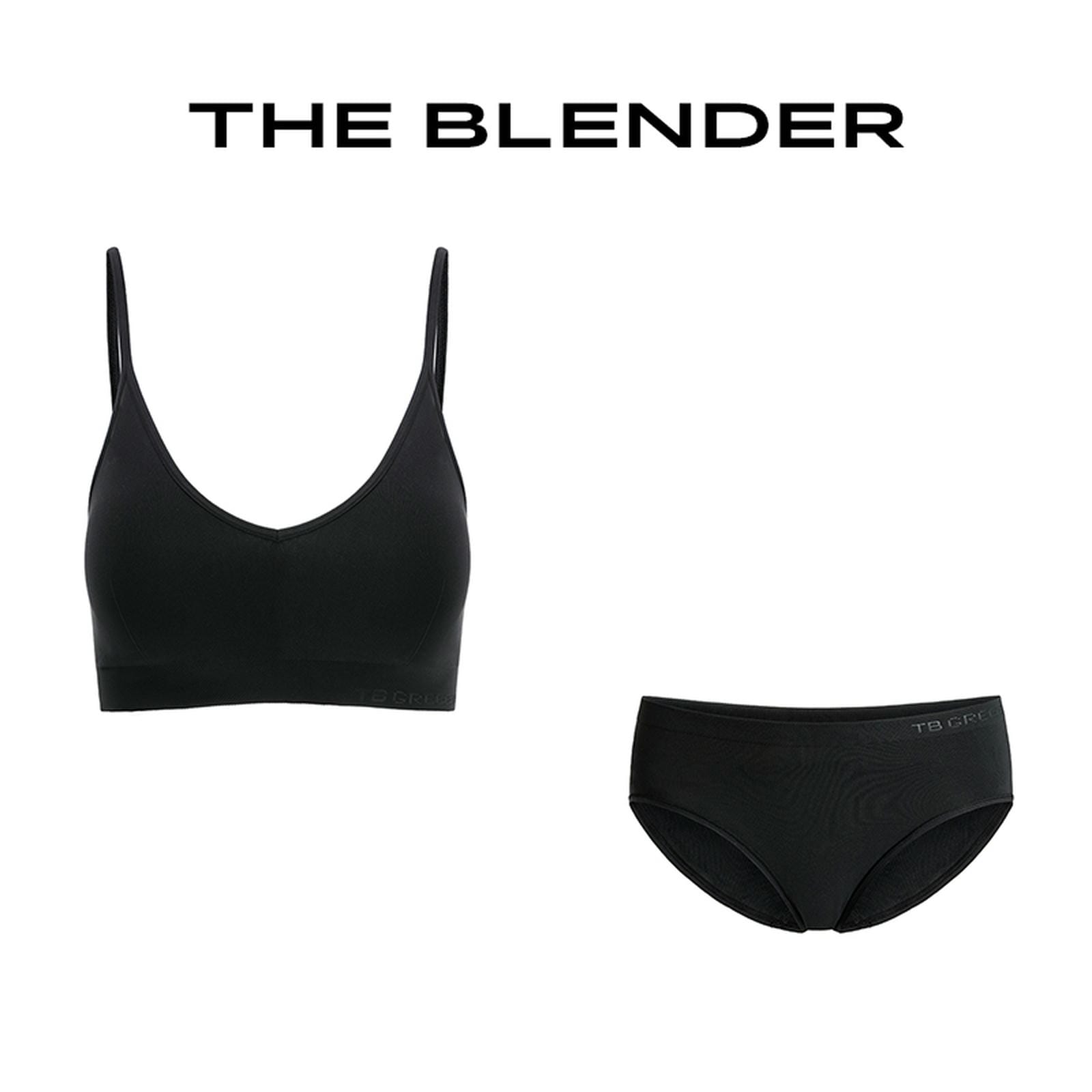 The Blender - Triangle Cup Vest-style Bra
