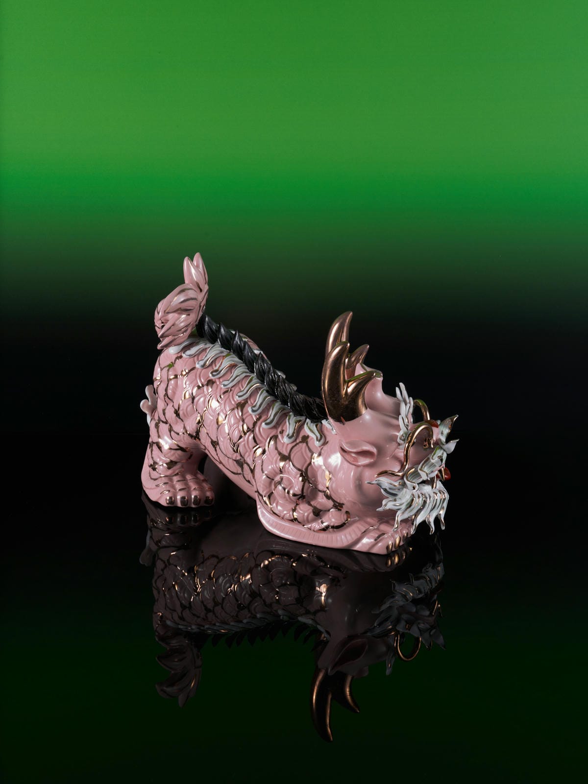 XI XING LE - Auspicious Kirin Figurine