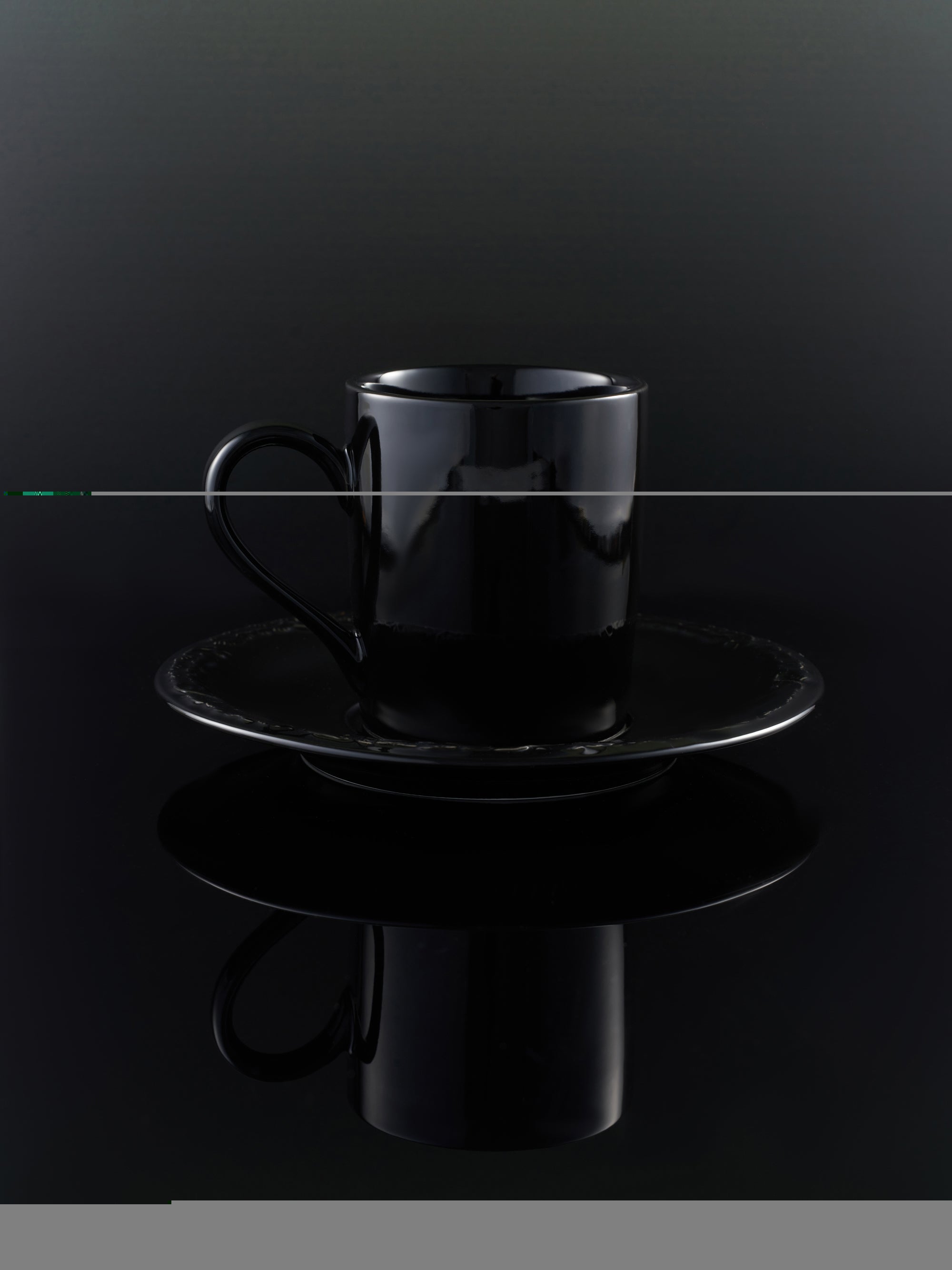 XI XING LE - Fulu Peach Coffee Cup and Saucer Set